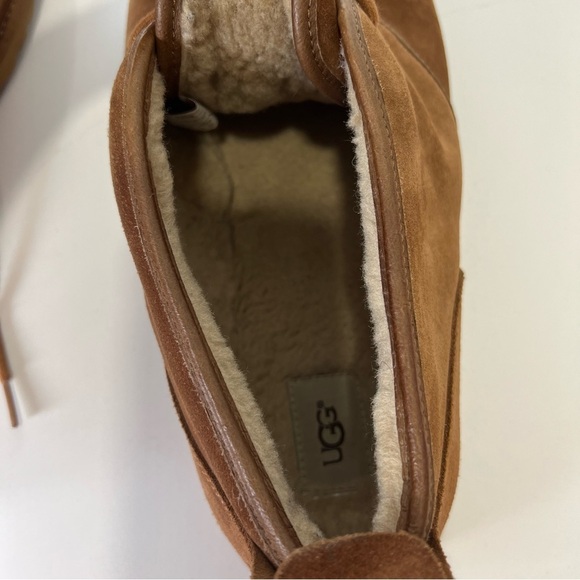UGG Mens Maksim Suede Chukka Shoes Suede Leather Brown Casual Comfort Size 18 main image 10
